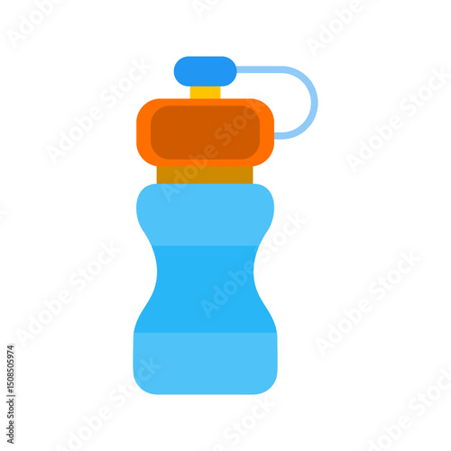 Water Bottle Vector Icon