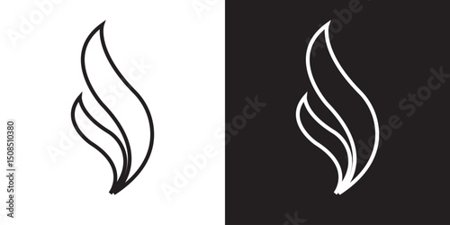 Smoke steam icon . Vector illustration. EPS 10/AI