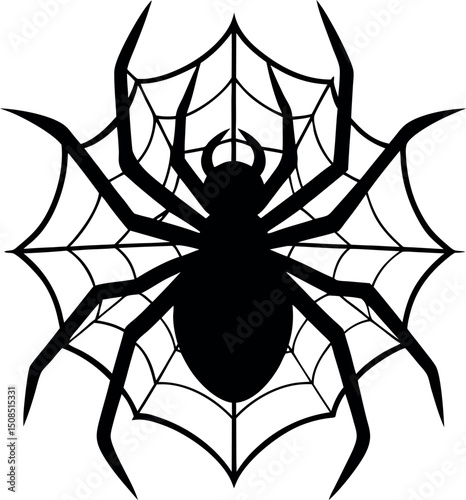 spider on a web