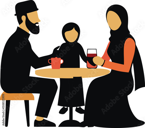 Muslim Family Bonding: Cultural Togetherness