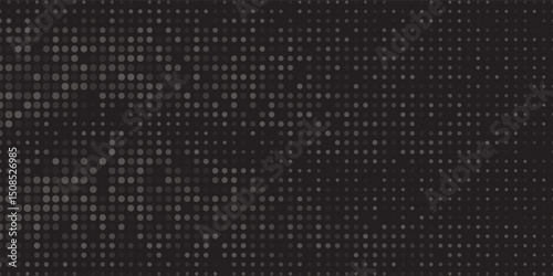 Black and White Random Pixels Pattern. Pixel Art Concept Background. 3d rendering eps 10