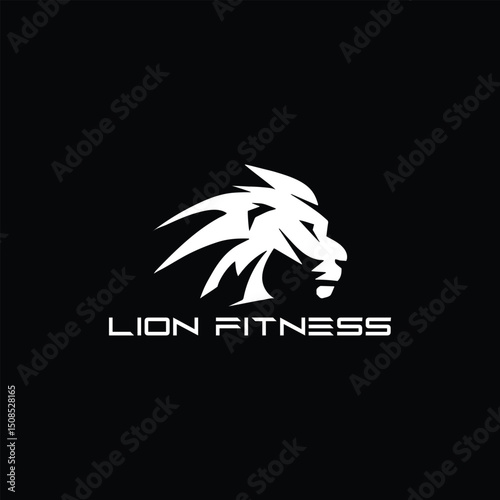 Bold Lion Head Logo Vector Design