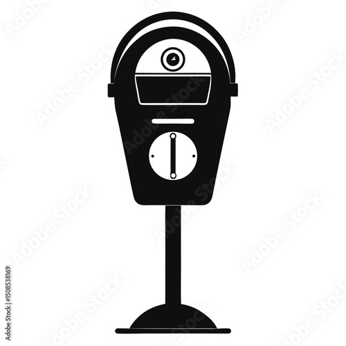 Parking Meter with Slot icon