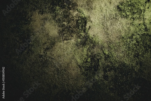 Abstract Gold Glitter Particles On Dark Background
