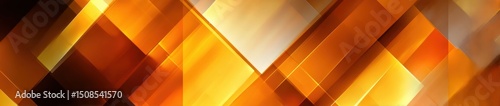 Abstract Geometric Orange Background