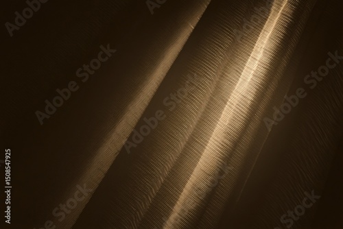 Abstract Gold Texture Pattern On Dark Background