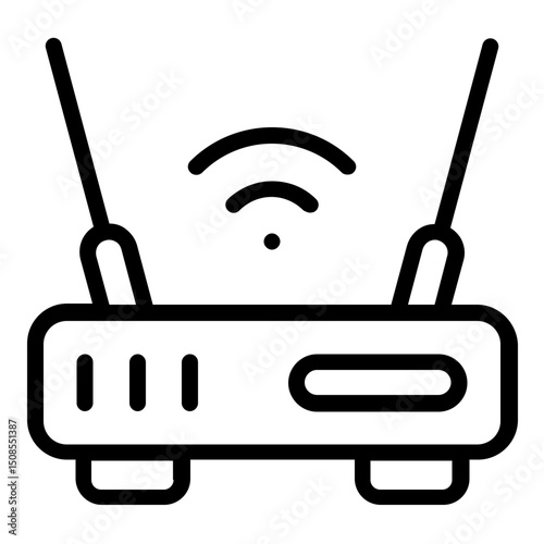 router icon line