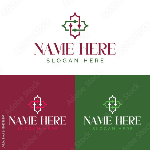 Elegant Floral Logo Design for Beauty Brands, Feminine Beauty Logo