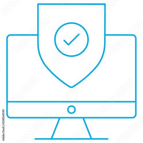 Cybersecurity icon, Fortify Your Digital Fortress Cybersecurity Essentials for Modern Threats, Guardians of Data: Mastering Cybersecurity in a Connected, vector