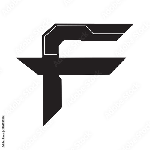 Cyberpunk Foul Icon Vector Illustration for Merchandise Apparel