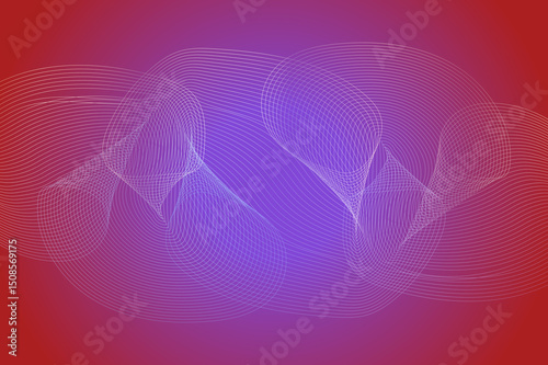 Abstract pink and purple wave background with smooth lines and modern design