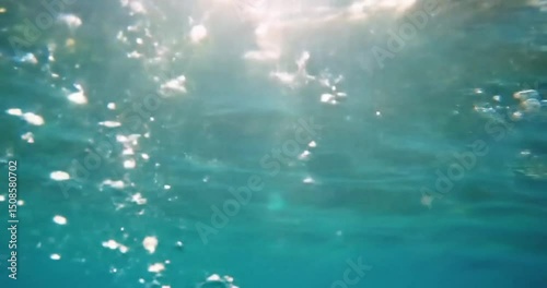 Underwater Light Rays and Particles
