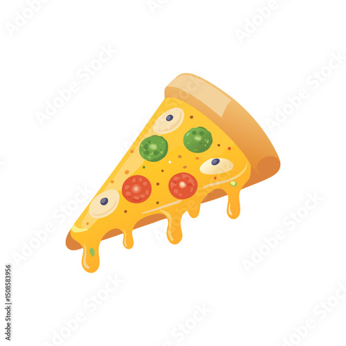 Delicious Pizza Slice