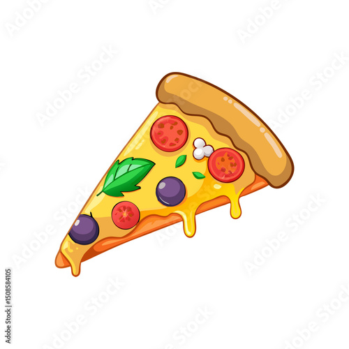 Delicious Pizza Slice