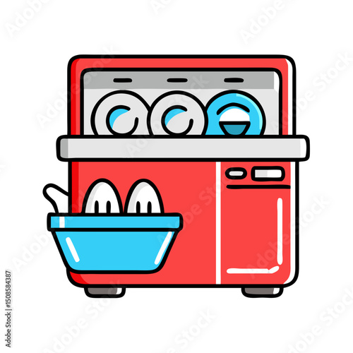 Dishwasher machine.