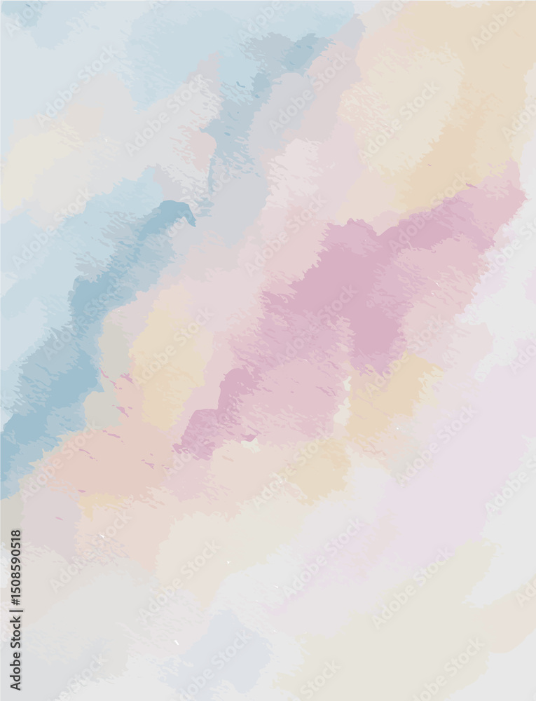Obraz premium Colorful watercolor painting on a canvas for prints and wallpaper