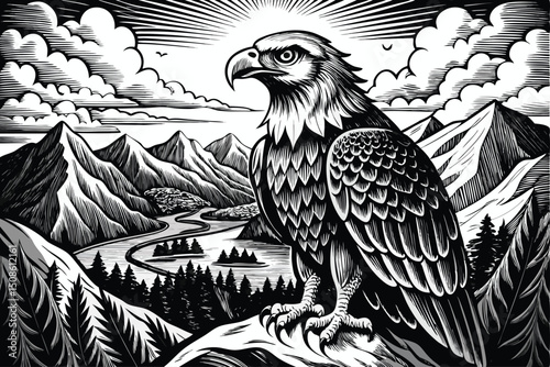 Feathered wildlife designs, from caged birds to a soaring eagle in nature, symbolize freedom and the wild spirit
