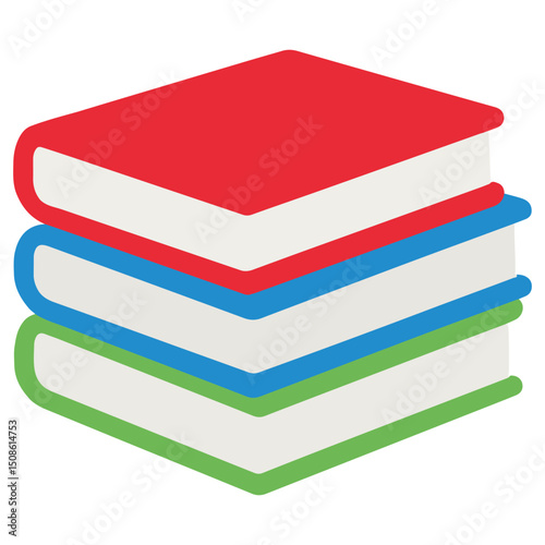 Books illustration, School Supplies Digital File, Back to School Supplies Design, Classroom clipart, Teacher School design sublimation

