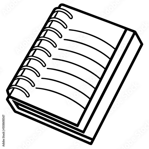 vector illustration of a book