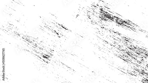 Distressed overlay with grunge texture and grain noise. Classic dirty background with surface scratches. Great for artistic effects and retro illustrations.