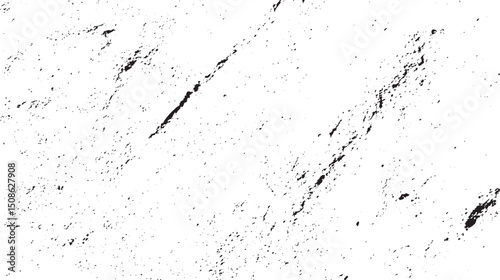 Vector distress grunge overlay background texture. Dust, scratches, and noise combined in one design. Ideal for worn vintage digital applications.