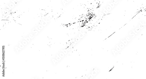 Black and white distress grunge overlay texture art. Cracked lines and faded effects on rough background. Used for web banners and grunge-style layouts.
