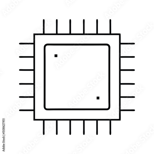vector illustration of a circuit board