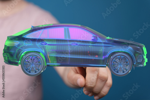 Modern automotive design.  ...