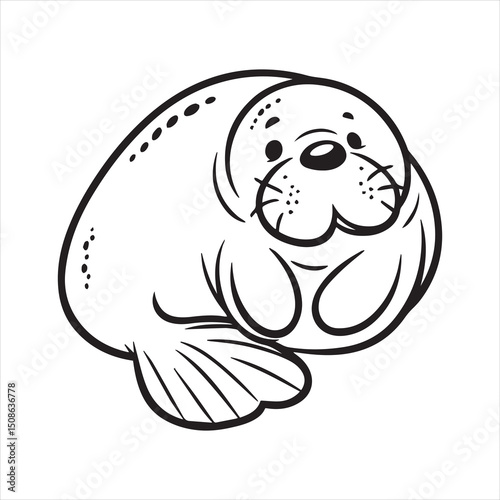 This cute manatee is looking for a new home. Adopt him today!