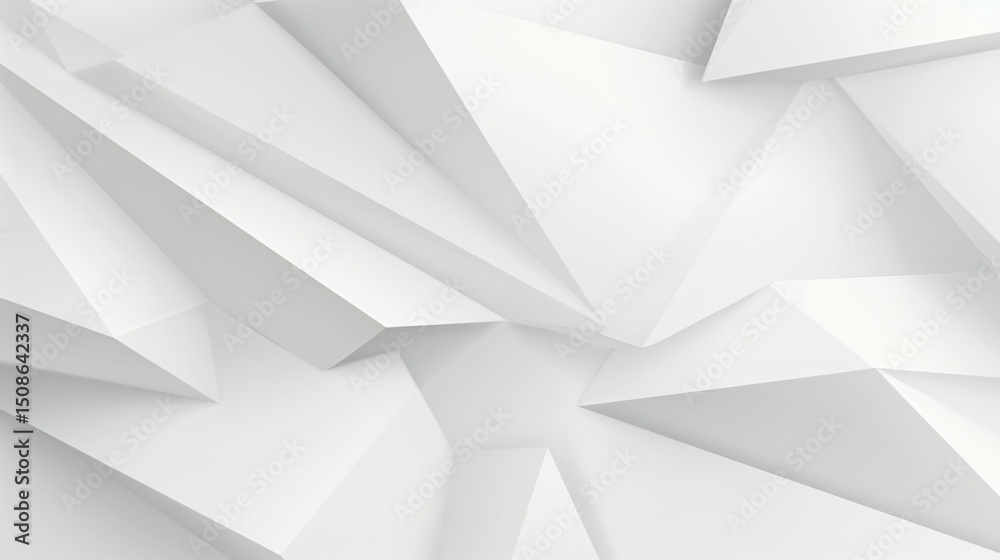 Fototapeta premium Minimalist white industrial texture with gradient lighting, embodying modern simplicity and clean aesthetics.