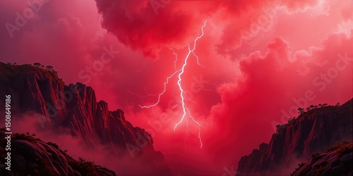 clouds over the mountains