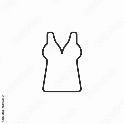 female shirt icon sign vector