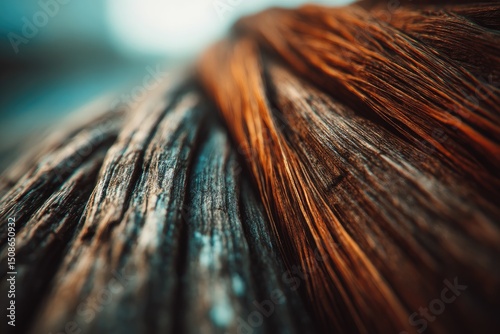 Close Up View Of Twisted Wood Textures