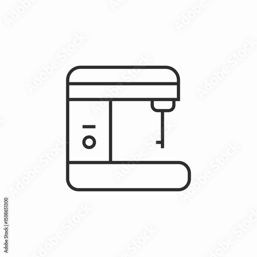 sewing machine icon sign vector
