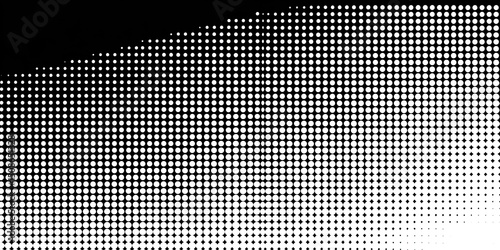 Abstract Black And White Geometric Gradient Pattern