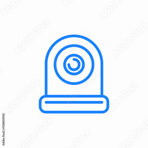 vertical camera icon sign vector
