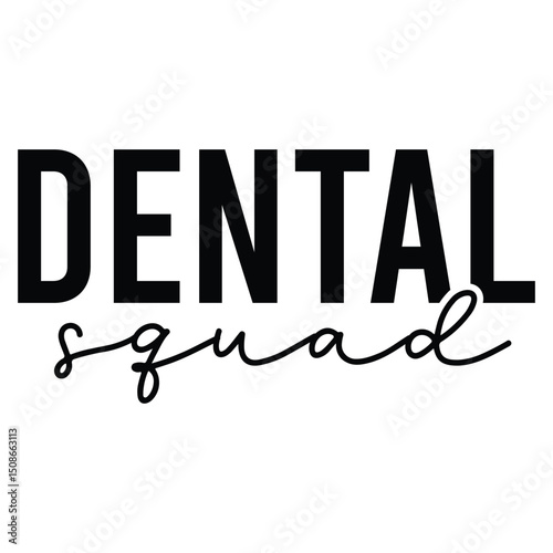 Dental squad SVG Art & Illustration
