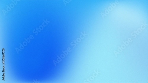 Abstract soft blue gradient motion background. Tranquil fluid backdrop.