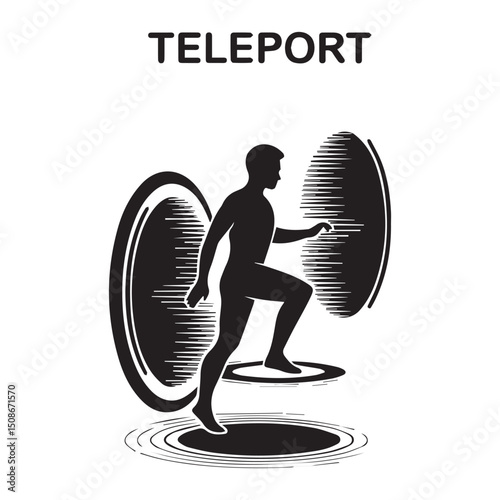virtual teleport vector