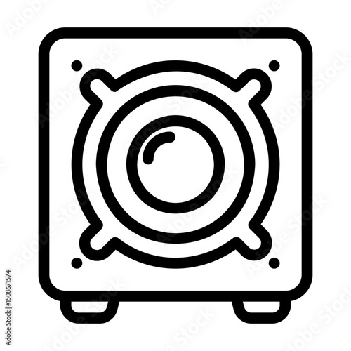 a collection of icons containing musical equipment, music stores, and musical activities