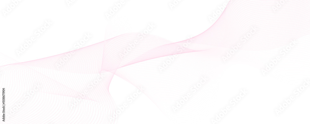 Obraz premium Abstract wave element for design. Digital frequency track equalizer. Stylized line art background. Vector illustration. 