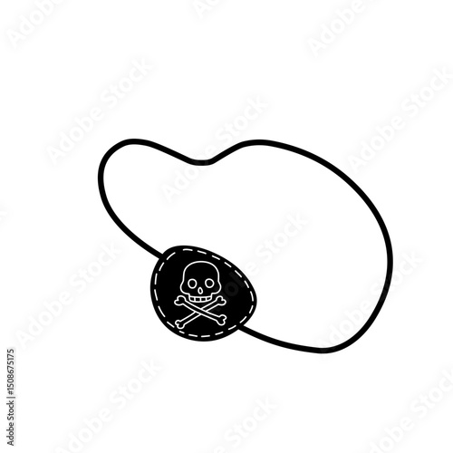 pirate eye patch icon