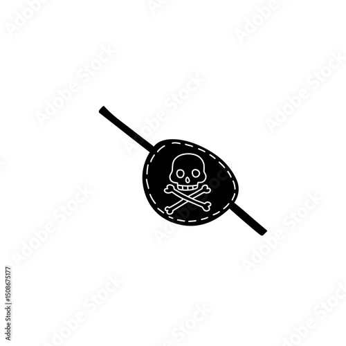 pirate eye patch icon