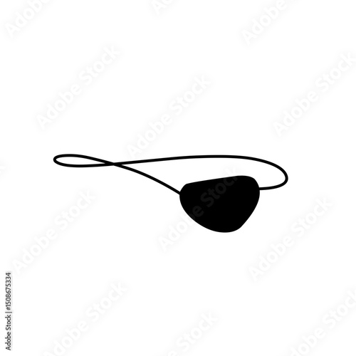pirate eye patch icon