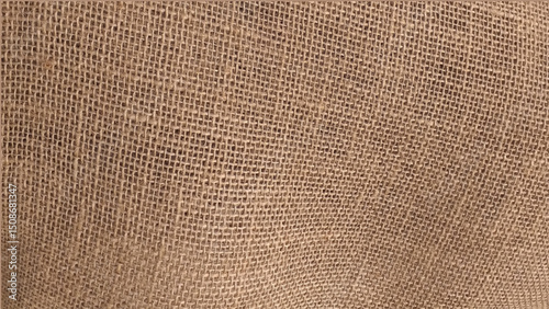 Brown burlap sackcloth texture background photo