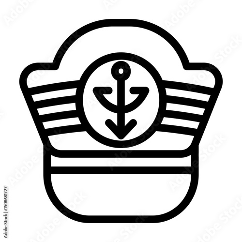 a collection of icons containing activities related to the sea such as ships, sailor anchors, whistles, waves and the like