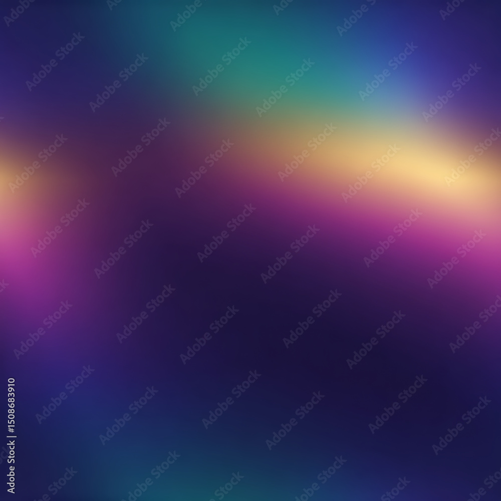 Fototapeta premium Mystical Purple Holographic Gradient Background – Soft Blurred Colorful Texture. Perfect for digital design, website backgrounds, app interfaces, posters, social media templates, branding materials