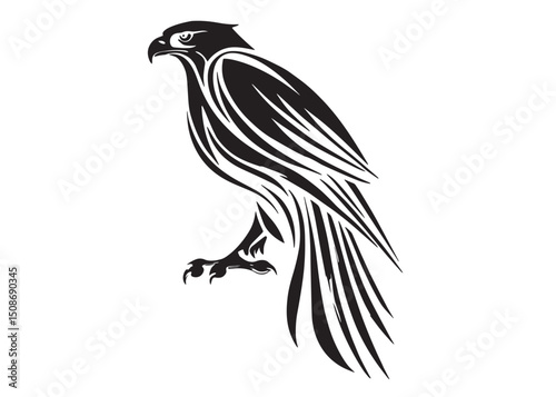 eagle flying logo silhouette vector, eagle logo icon silhouette, bald eagle silhouette, black american eagle flying logo silhouette, flying eagle bird silhouette isolated on white background	