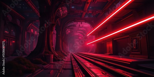 train in tunnel