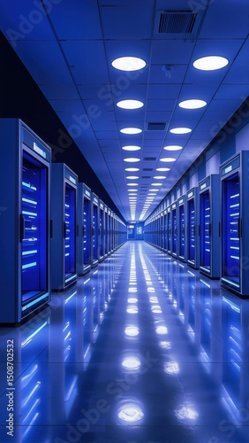 modern server room